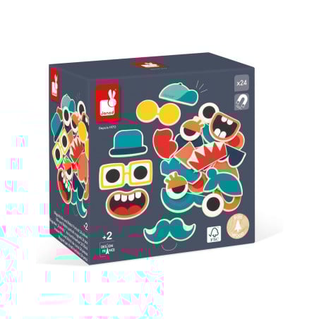 Juego de Imanes Caras Combinables