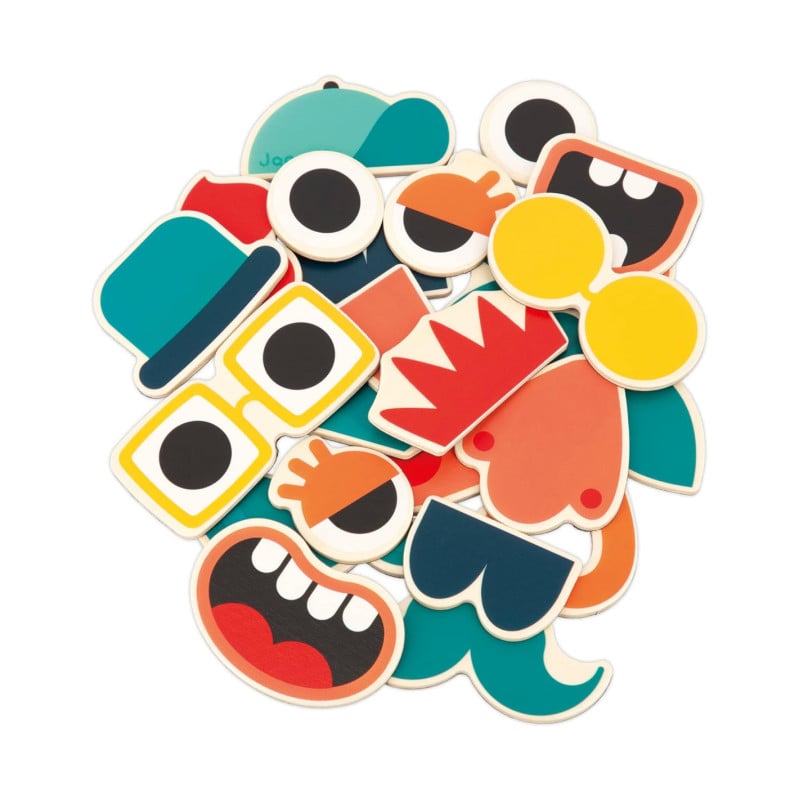 Juego de Imanes Caras Combinables