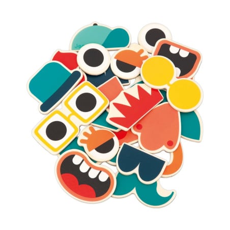 Juego de Imanes Caras Combinables