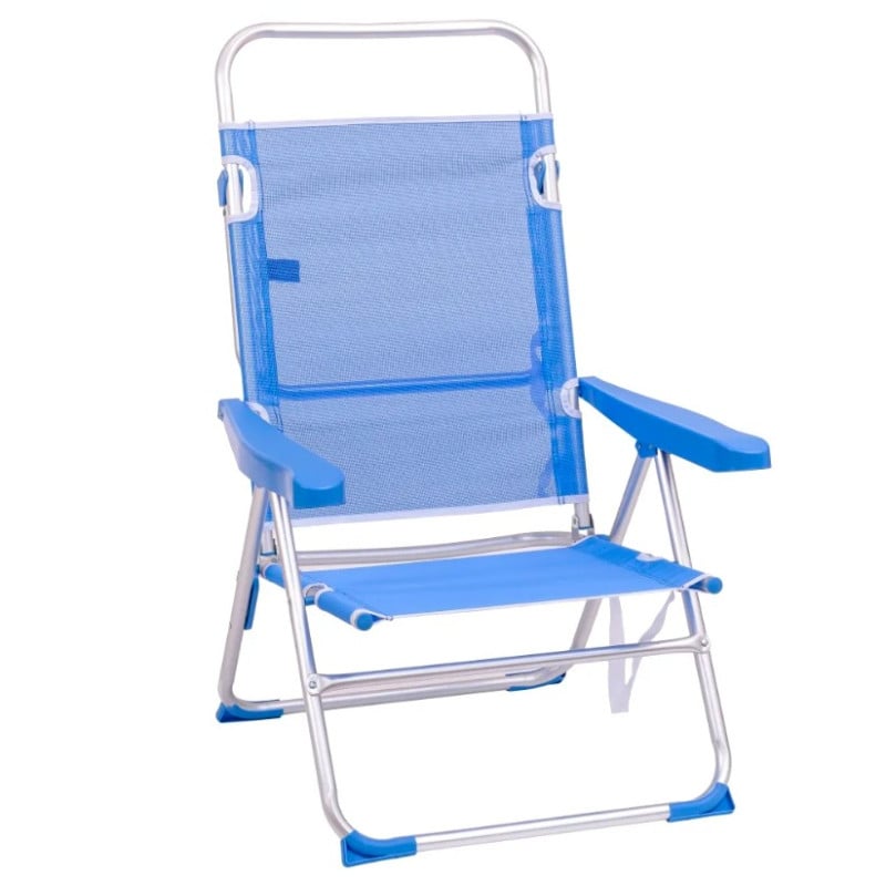 Silla 4 Posiciones 61x56x100 Azul