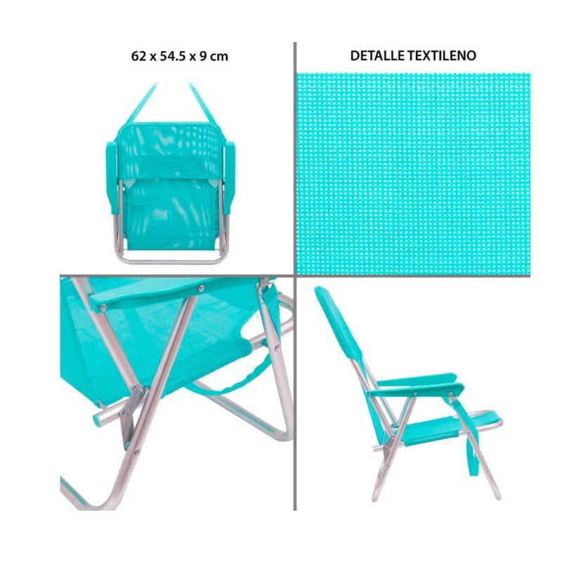 Silla Fija Playa Aguamarina