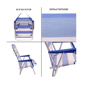 Silla Fija Playa Sailor 54x40x71 Cm 2