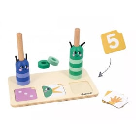 Las Orugas Composición con Madera 2