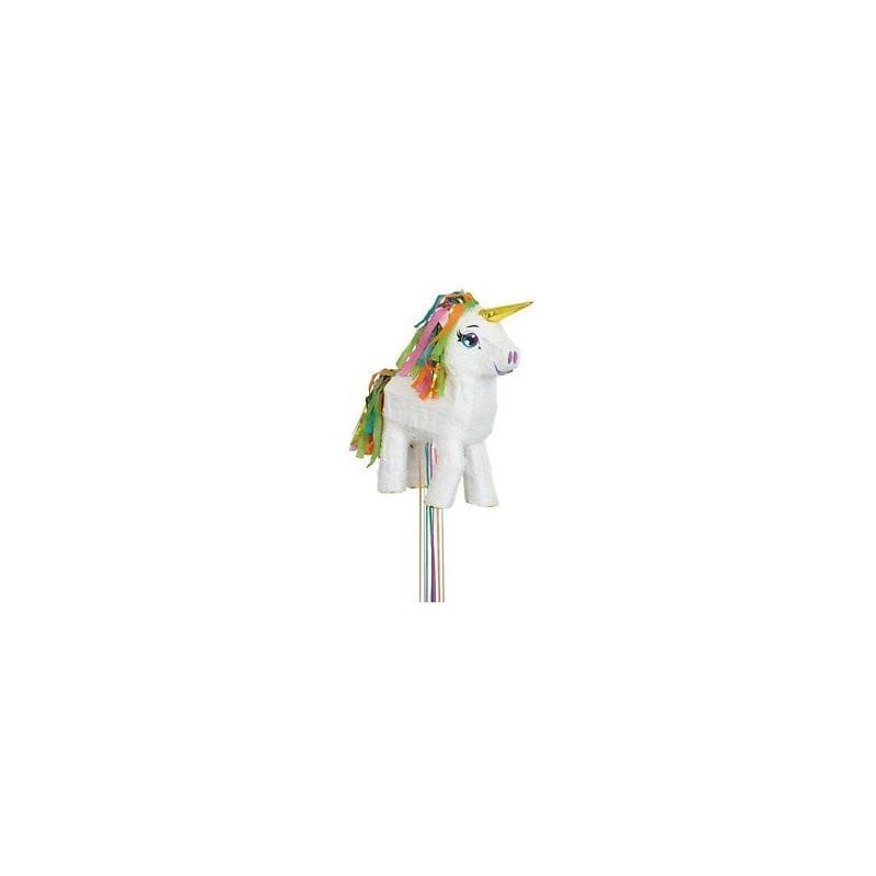 Piñata Unicornio Blanco 3D
