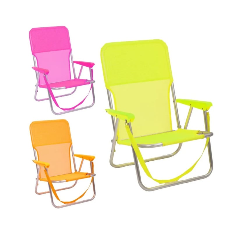 Silla Fija Neón 54x40x71 Cm