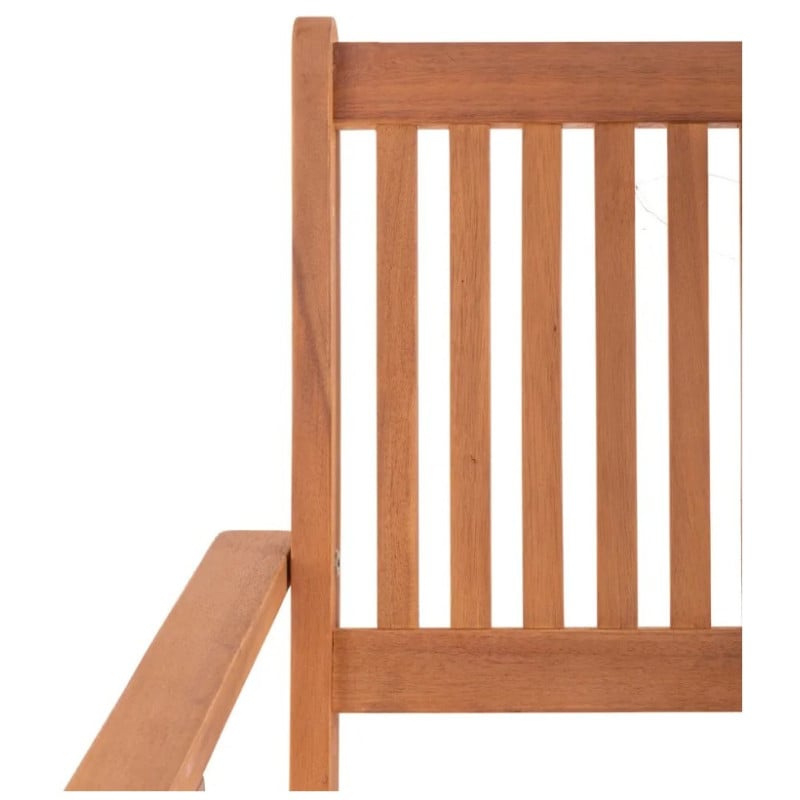 Silla Brazos Madera Natural
