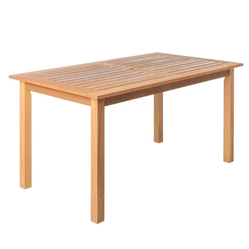 Mesa Rectangular Madera 140x80x74 Cm