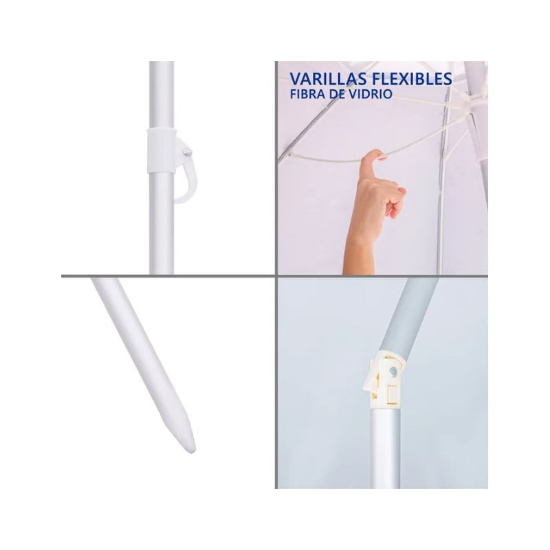 Sombrilla Mosaico 180cm