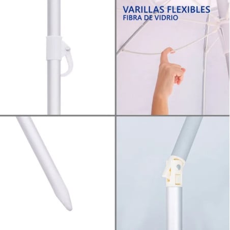 Sombrilla Mosaico 180cm