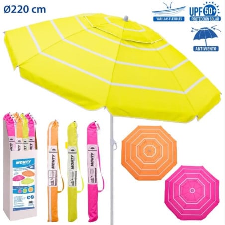 Sombrilla Neon 220cm