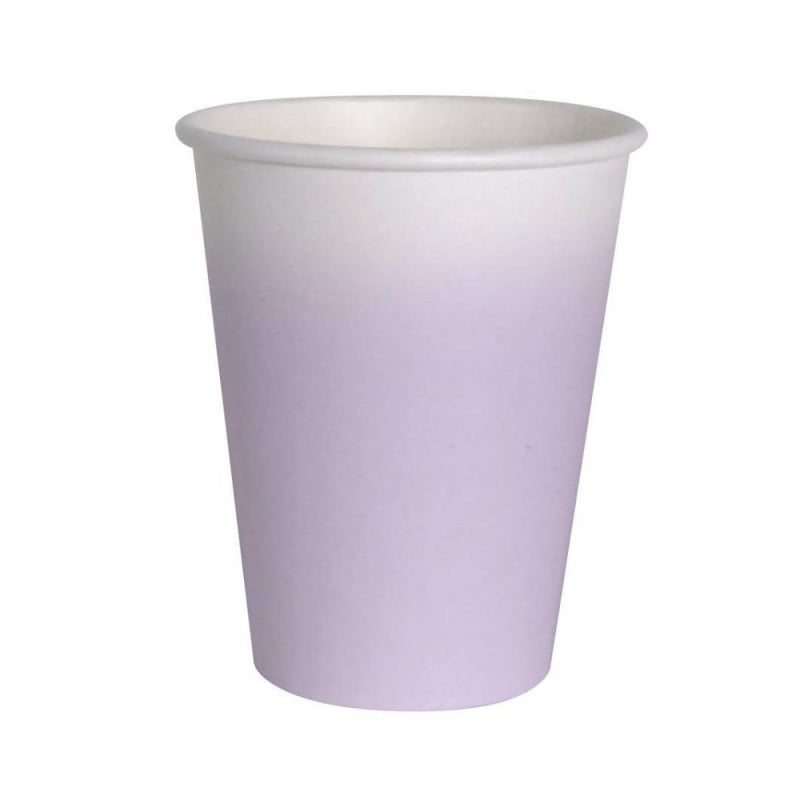 8 Vasos de Lavanda Compostables