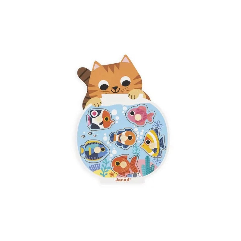 Puzle de Madera La Pecera