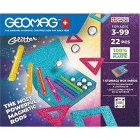 Geomag Glitter Recycled 22 Pc