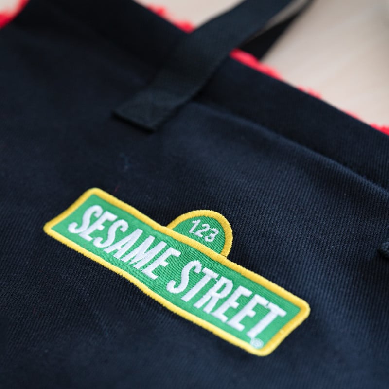 Bolso De Tela Barrio Sésamo Elmo