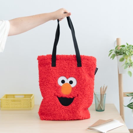 Bolso De Tela Barrio Sésamo Elmo