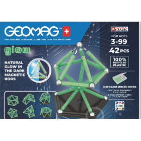 Geomag Glow Recycled 42 Piezas