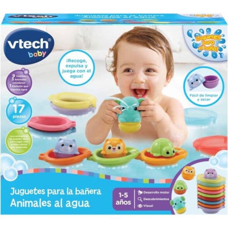 Juguetes Para La Bañera Animales Al Agua