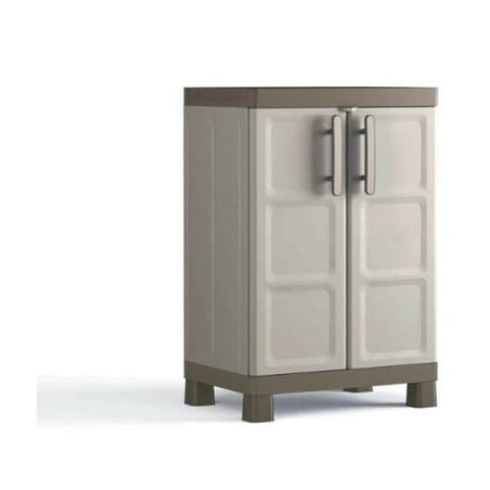 Armario Polipropileno Blanco/Gris