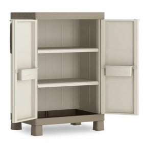 Armario Polipropileno Blanco/Gris 2