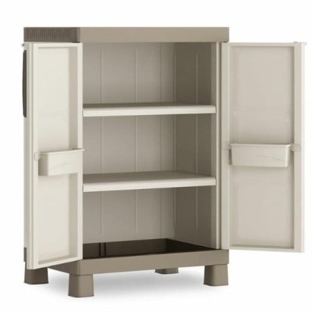 Armario Polipropileno Blanco/Gris