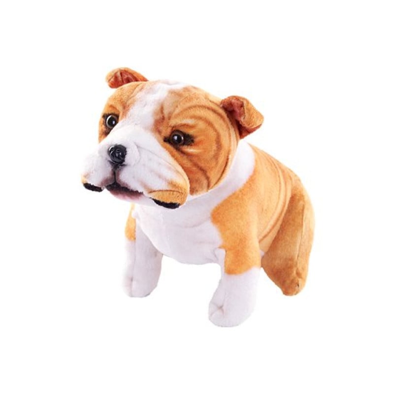 Peluche Bulldog con Sonido