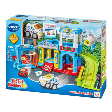Tut Tut Bólidos Comisaria De Policía + Robin