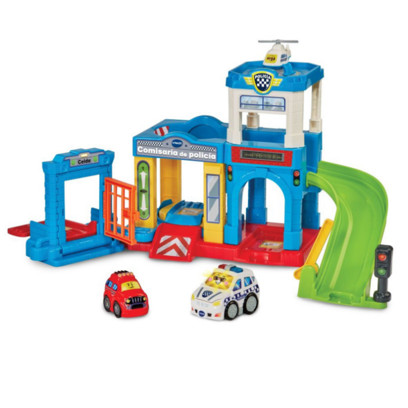 Tut Tut Bólidos Comisaria De Policía + Robin