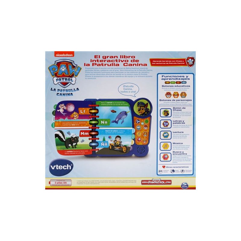 Libro Interactivo Patrulla Canina