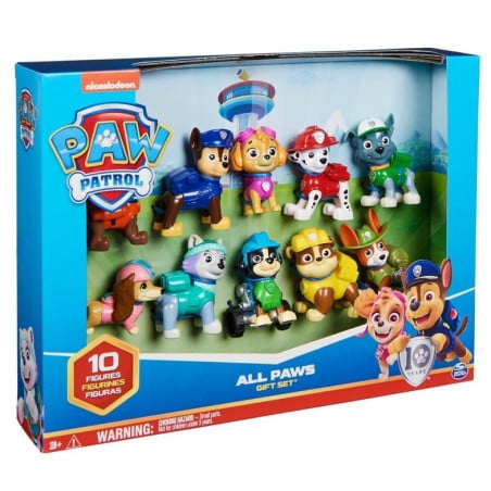 Set De 10 Figuras Patrulla Canina Set De 10 Figuras Patrulla Canina