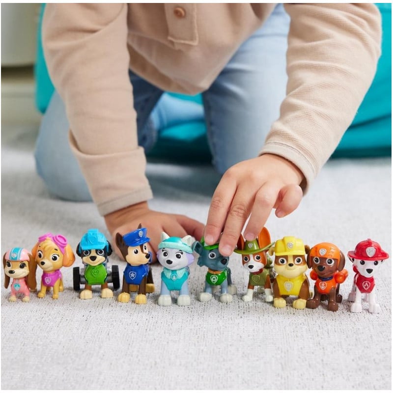 Set De 10 Figuras Patrulla Canina