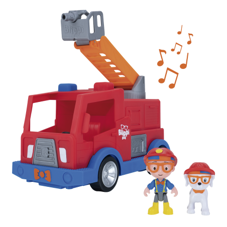 Blippi Vehículo Camión De Bombero