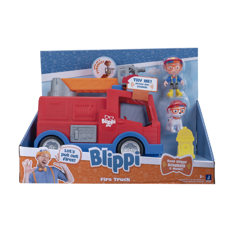 Blippi Vehículo Camión De Bombero