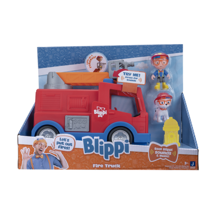 Blippi Vehículo Camión De Bombero