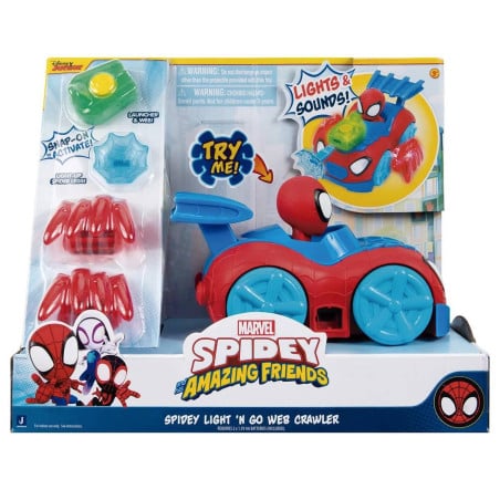 Spidey & Friends Vehiculo Luces & Go
