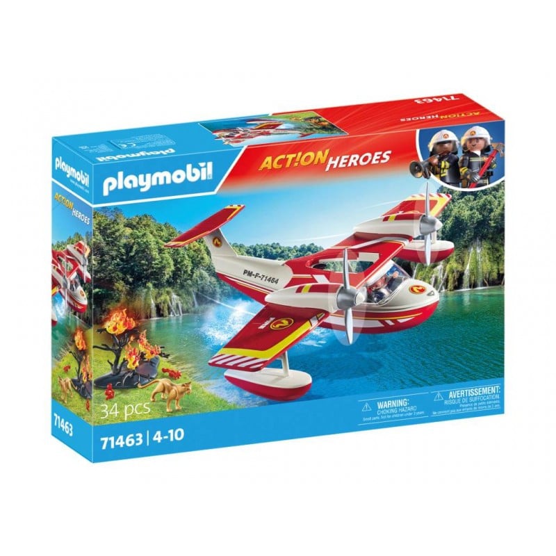 Hidroavión De Bomberos Playmobil