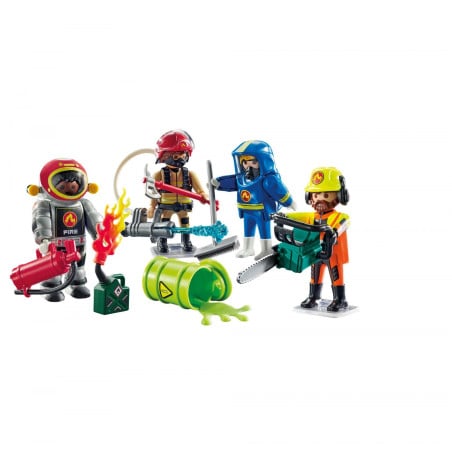 My Figures Bomberos Playmobil