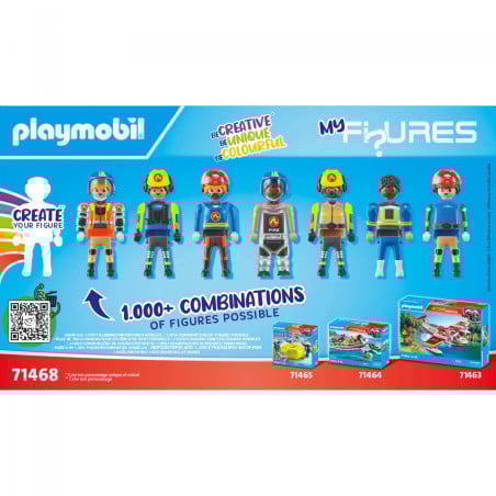 My Figures Bomberos Playmobil