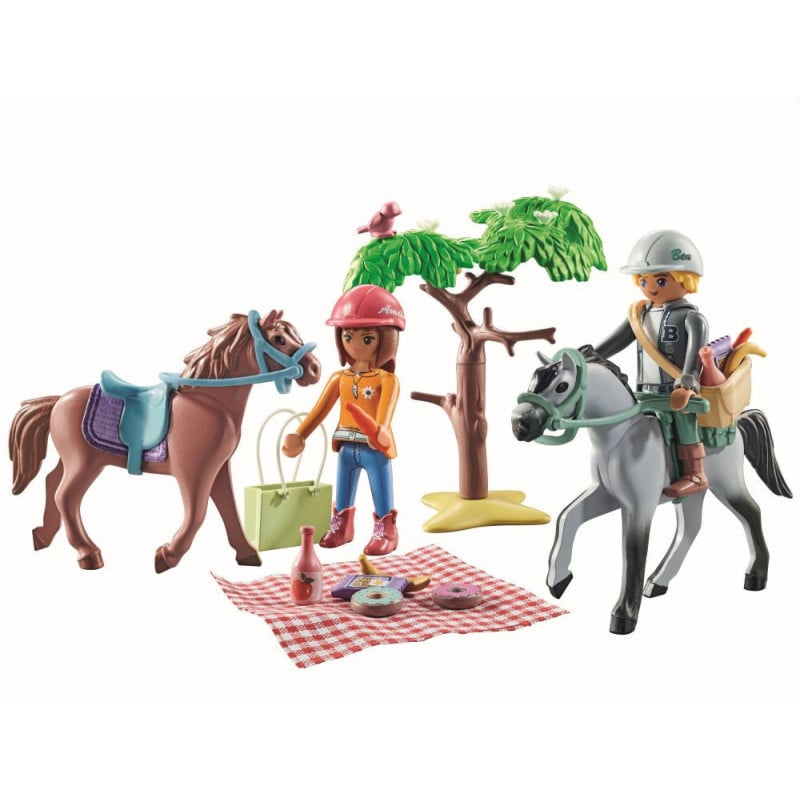 Excursión A Caballo Playmobil