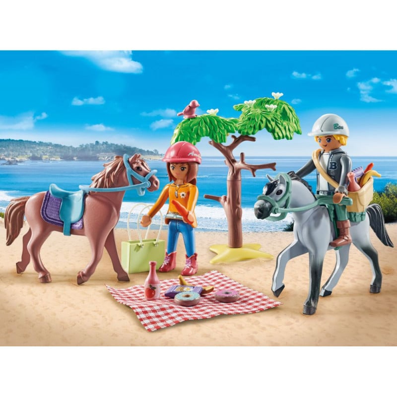 Excursión A Caballo Playmobil