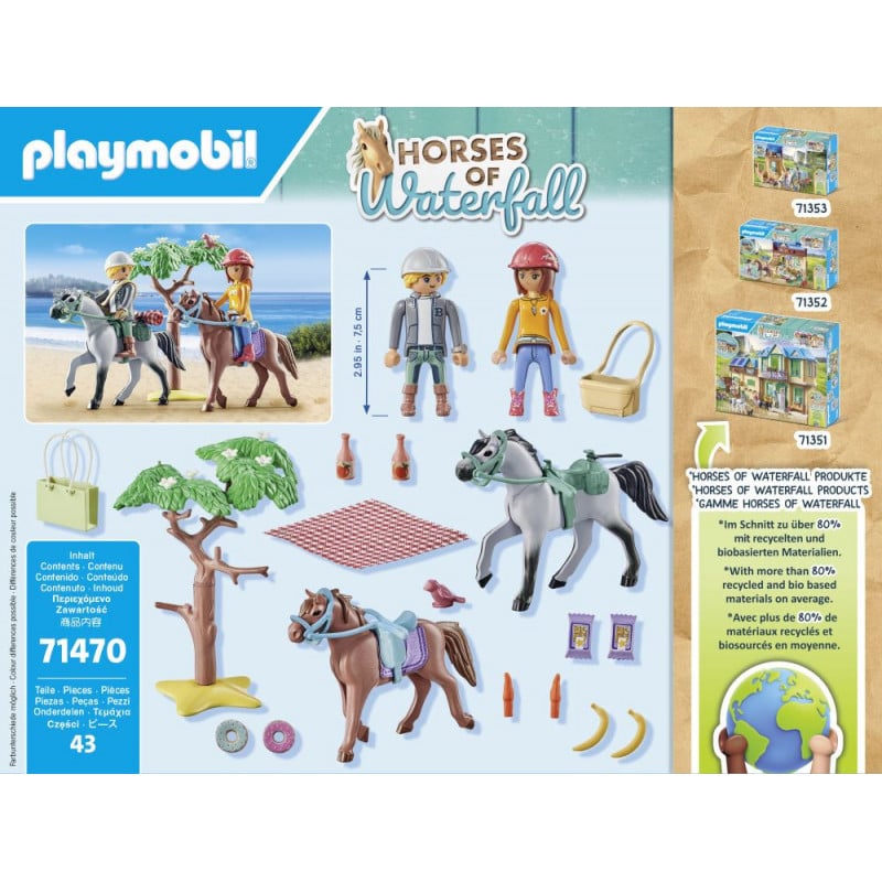 Excursión A Caballo Playmobil