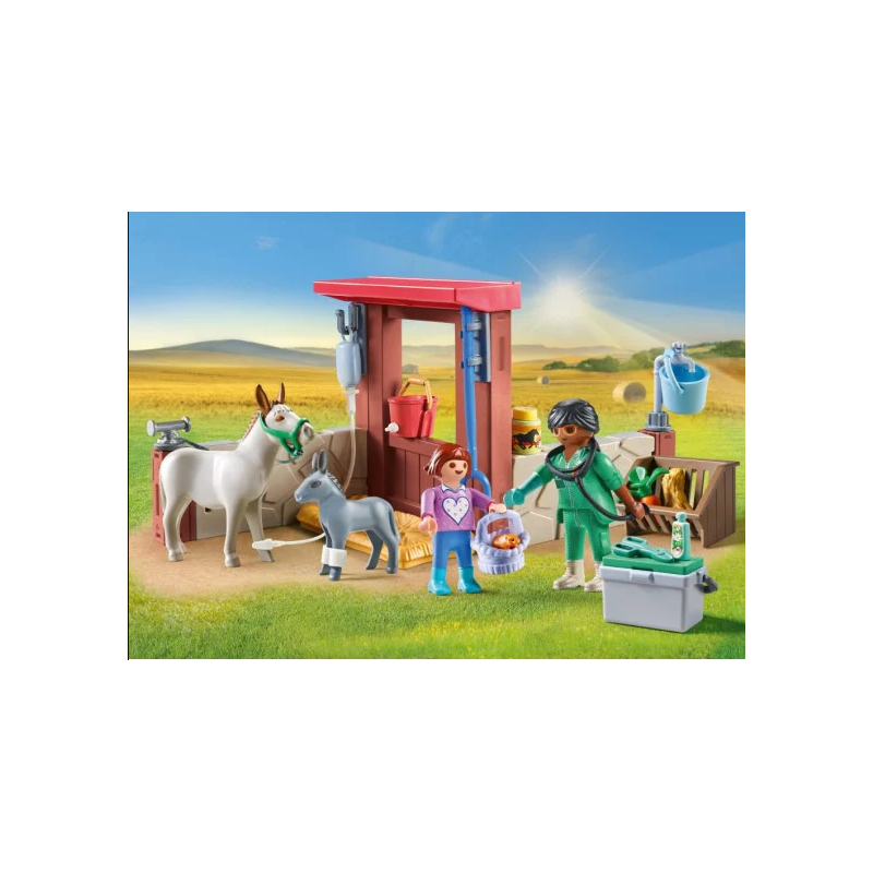 Veterinaria De Granja Playmobil