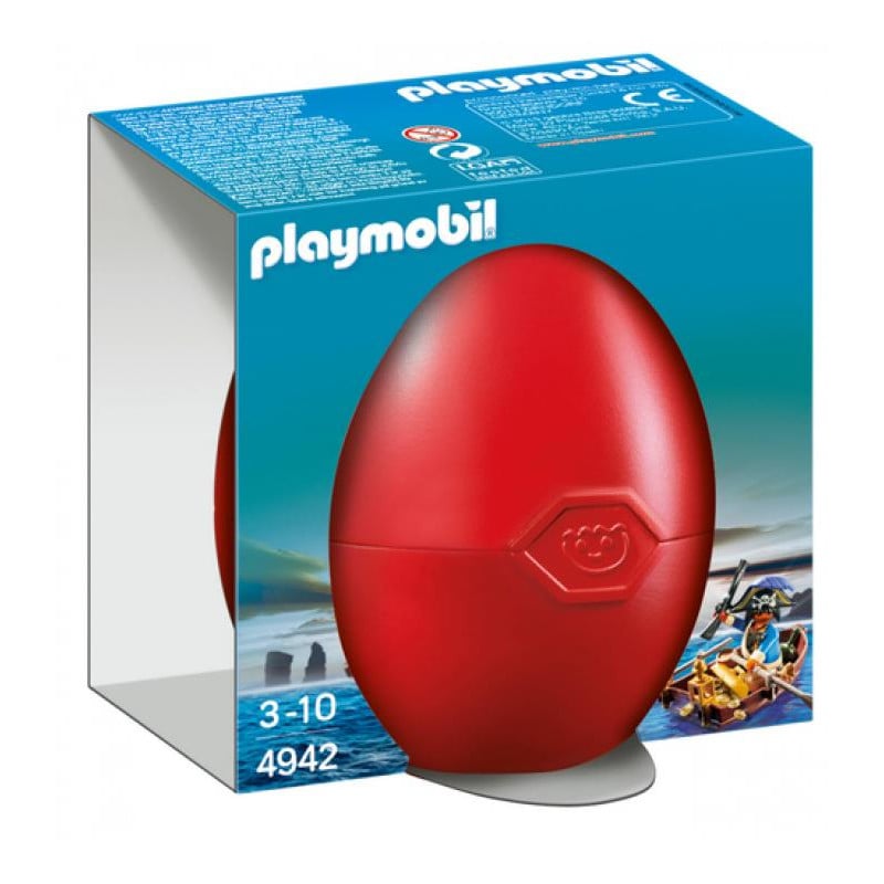 Pirata Con Bote Playmobil