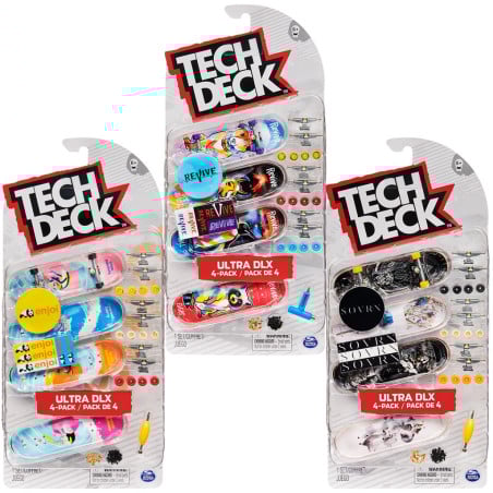 Tech Deck Pack 4 Surtido