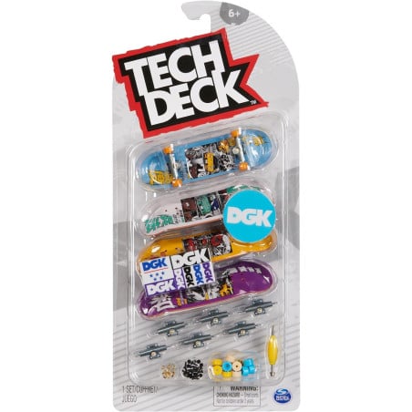 Tech Deck Pack 4 Surtido