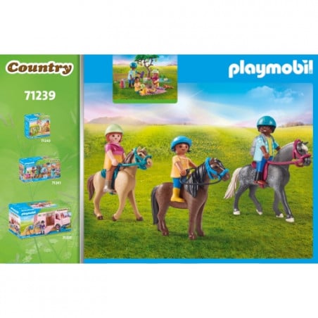 Excursión De Picnic Con Caballos Playmobil