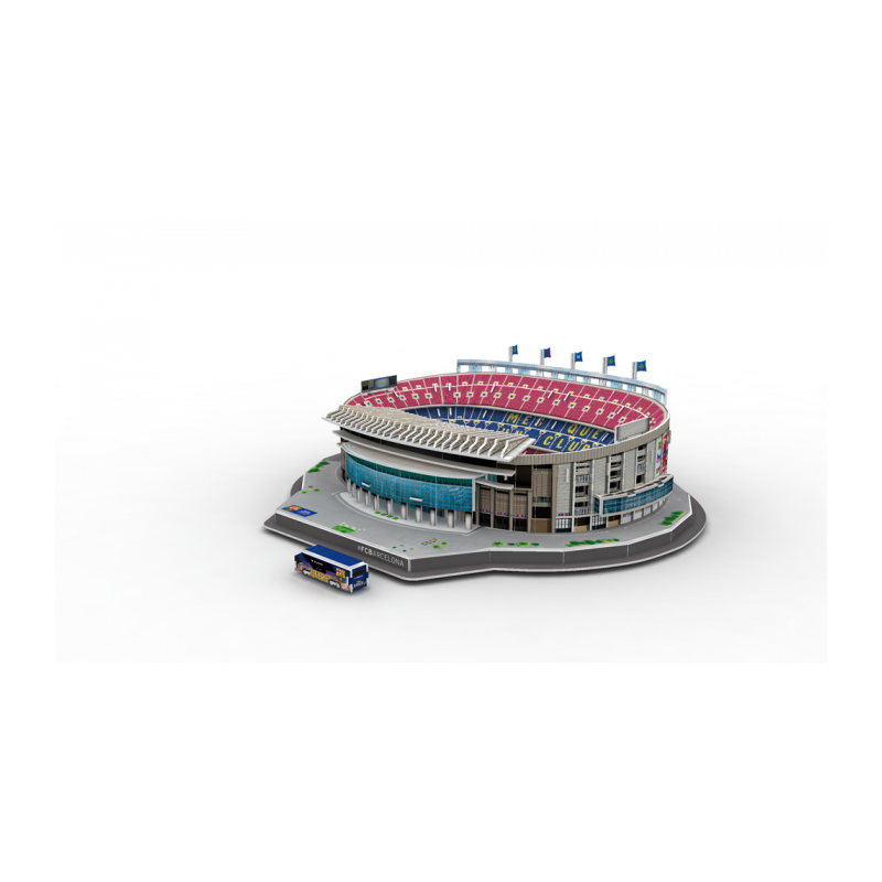 Estadio Spotify Camp Nou Fc Barcelona Puzzle 3D