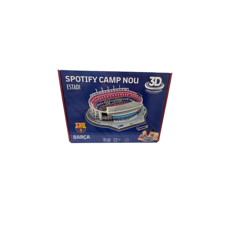 Estadio Spotify Camp Nou Fc Barcelona Puzzle 3D