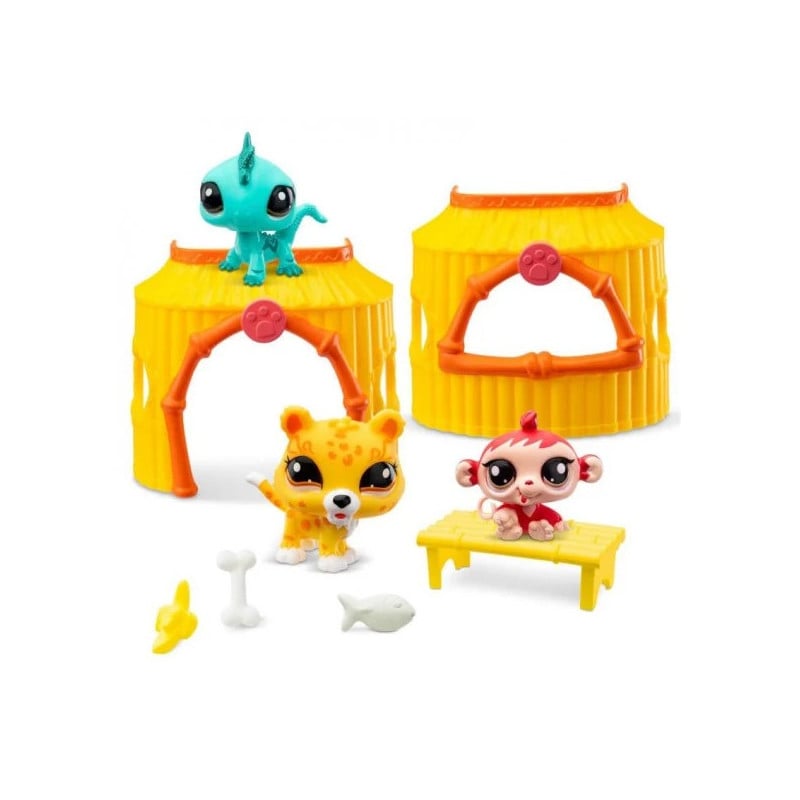 Tiki Set Jungla Mascotas Little Pet Shop