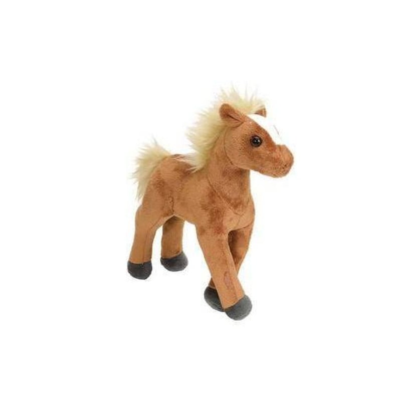 Peluche Mini Potro de Piel Marrón