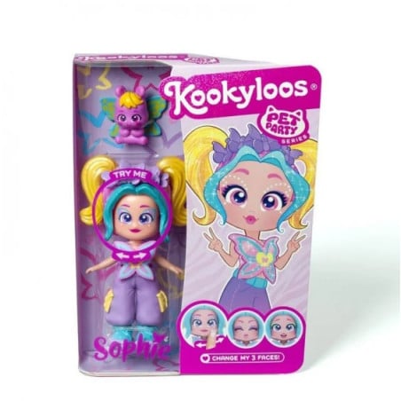 Kookyloos Muñeca Pet Party Surtidos